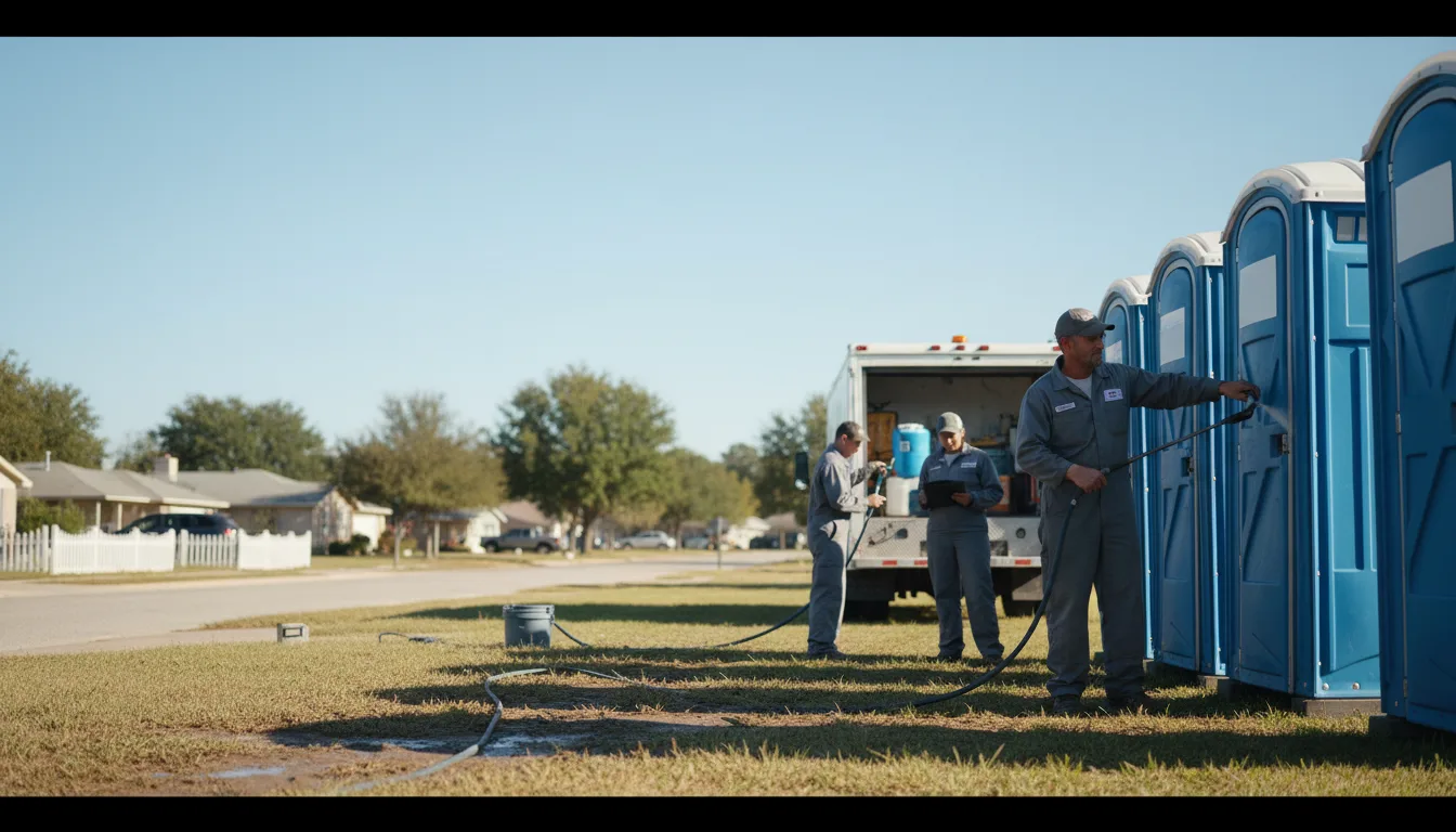 Long-Term Portable Toilet Rental in Woodworth, ND near me